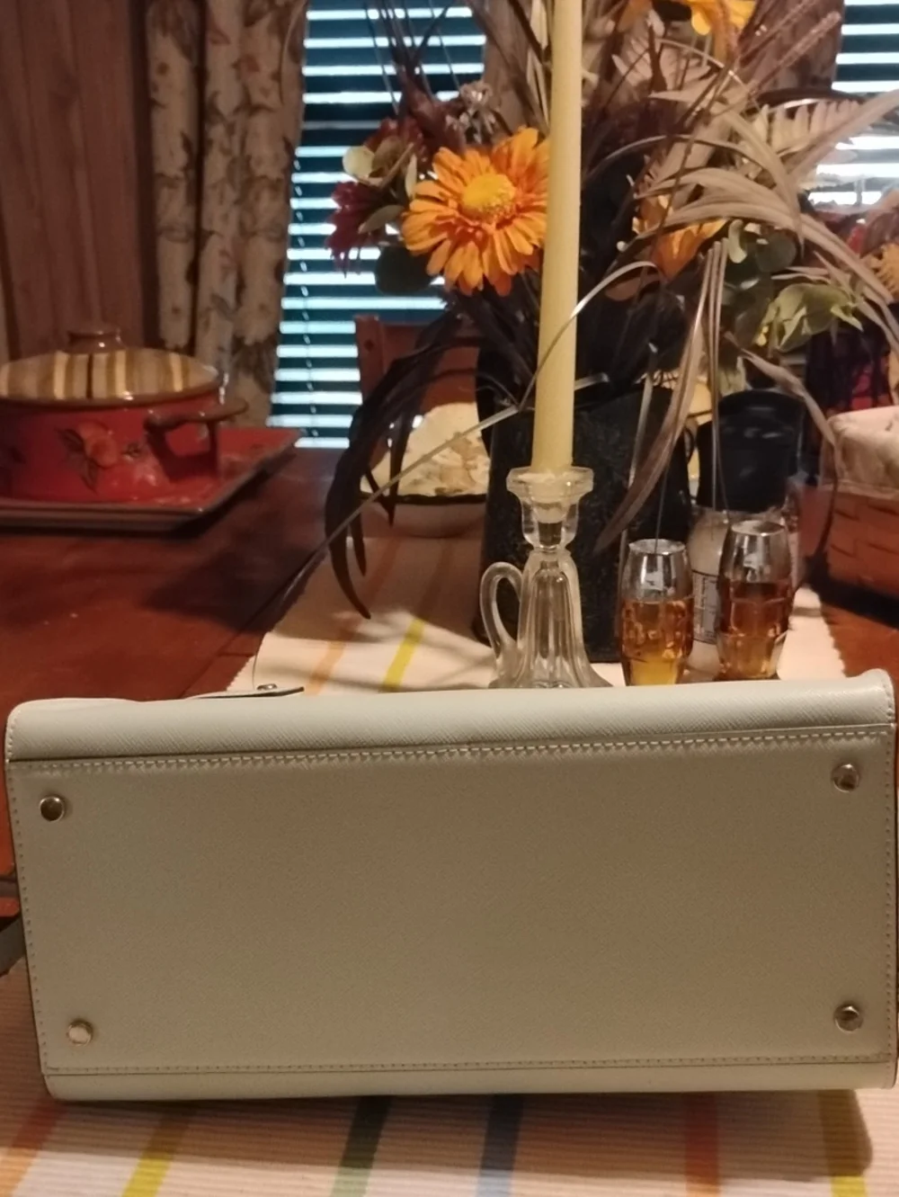 Kate Spade mint Green Leather Crossbody